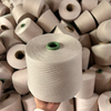 Wholesale Spun Yarn Raw White Ring Spun Polyester Yarn 30S/1 for Knitting