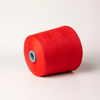 Chinese Factory 100% Ring Spun Yarn Red 20s/3 for Weaving Knitting