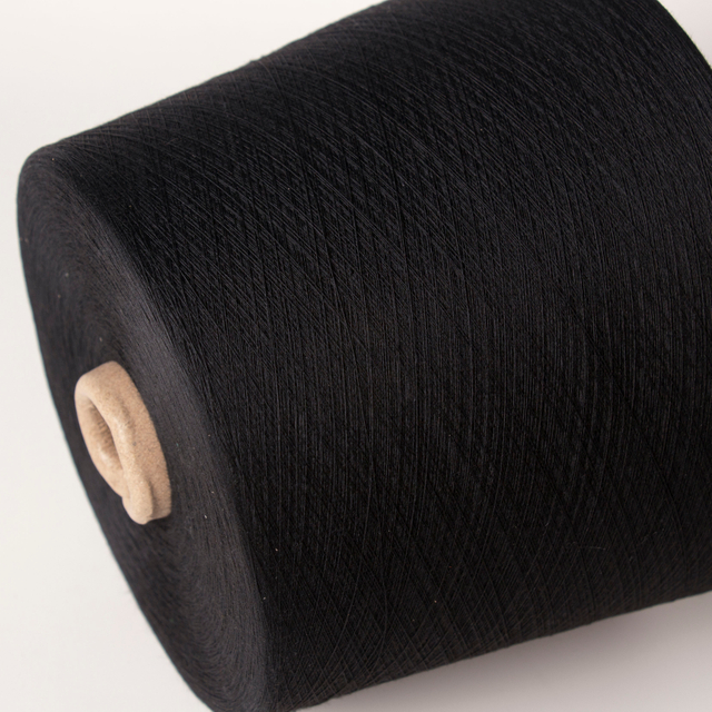 100% Polyester Ring Spun yarn 30s/1 ສີຂາວດິບ