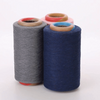  Fils de coton polyester recyclé 6s pour le tissage du tricot