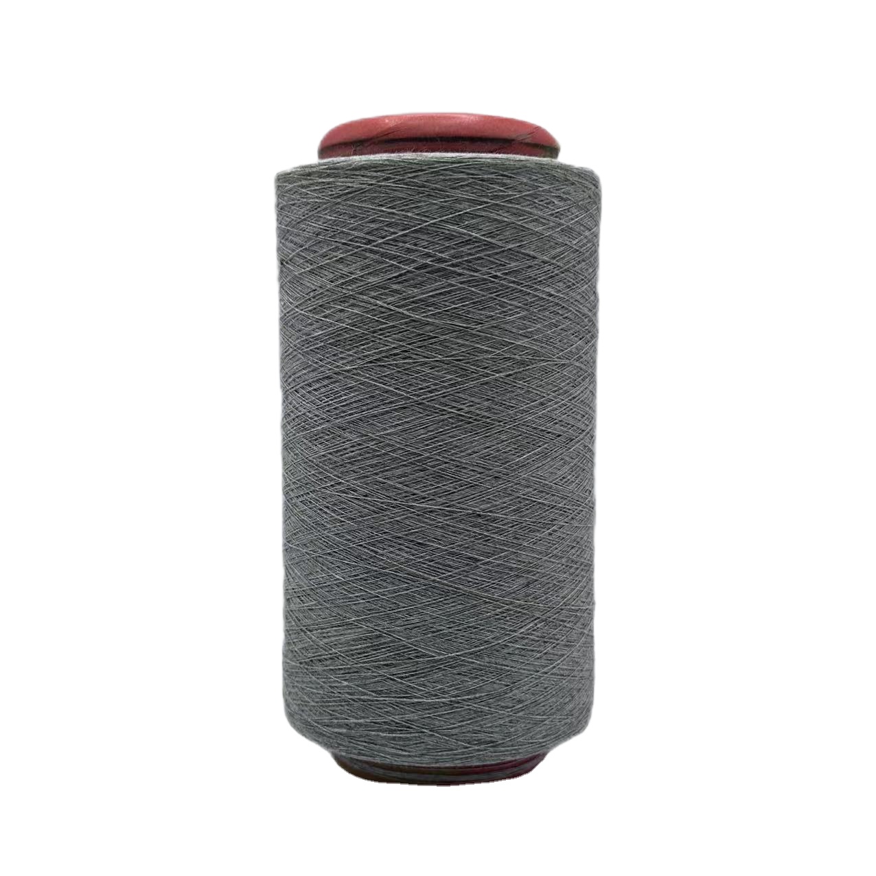  Fils de coton polyester recyclé 6s pour le tissage du tricot