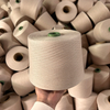 Wholesale Spun Yarn Raw White Ring Spun Polyester Yarn 30S/1 for Knitting