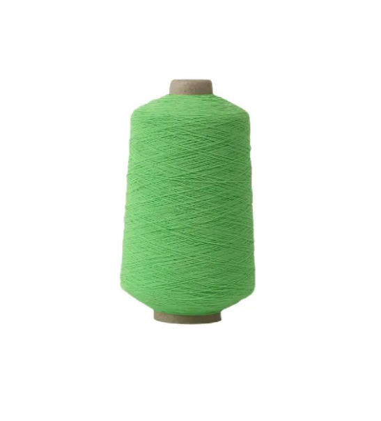 Latex-Coated Elastic Rubber Yarn with Polyester Blend (907575)