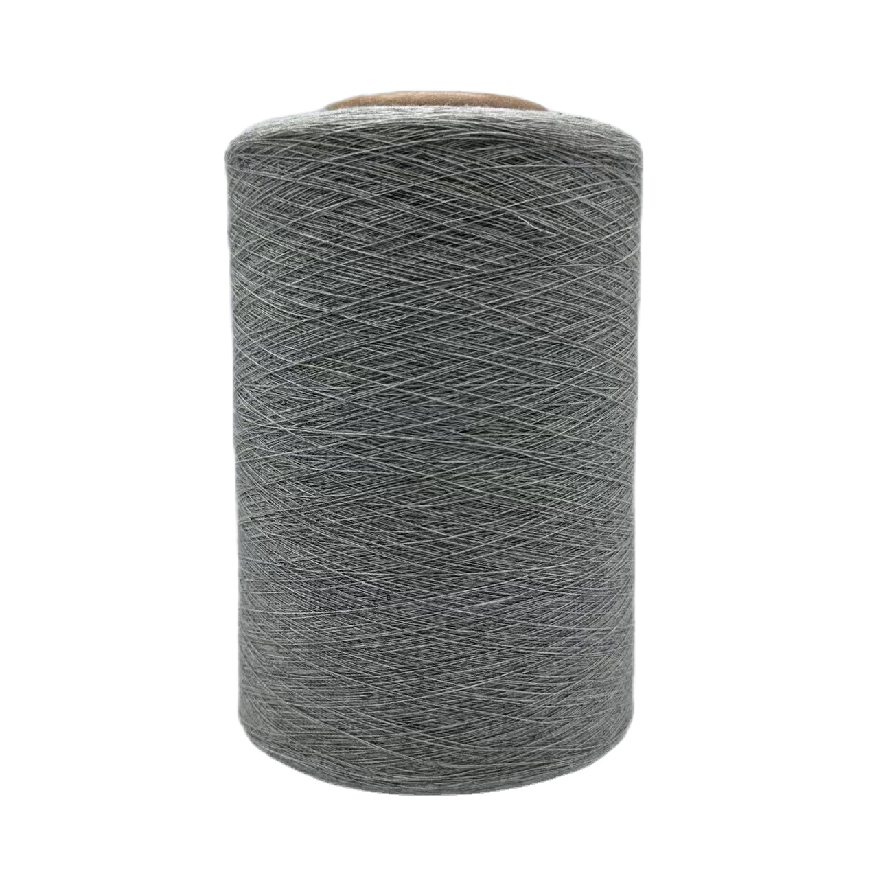  Fils de coton polyester recyclé 6s pour le tissage du tricot